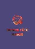Sublime rose pour une mamie ch&eacute;rie